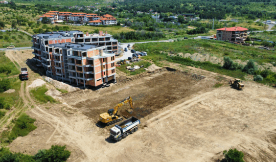Phase 2 – construction of the new block in Sunny Paradise