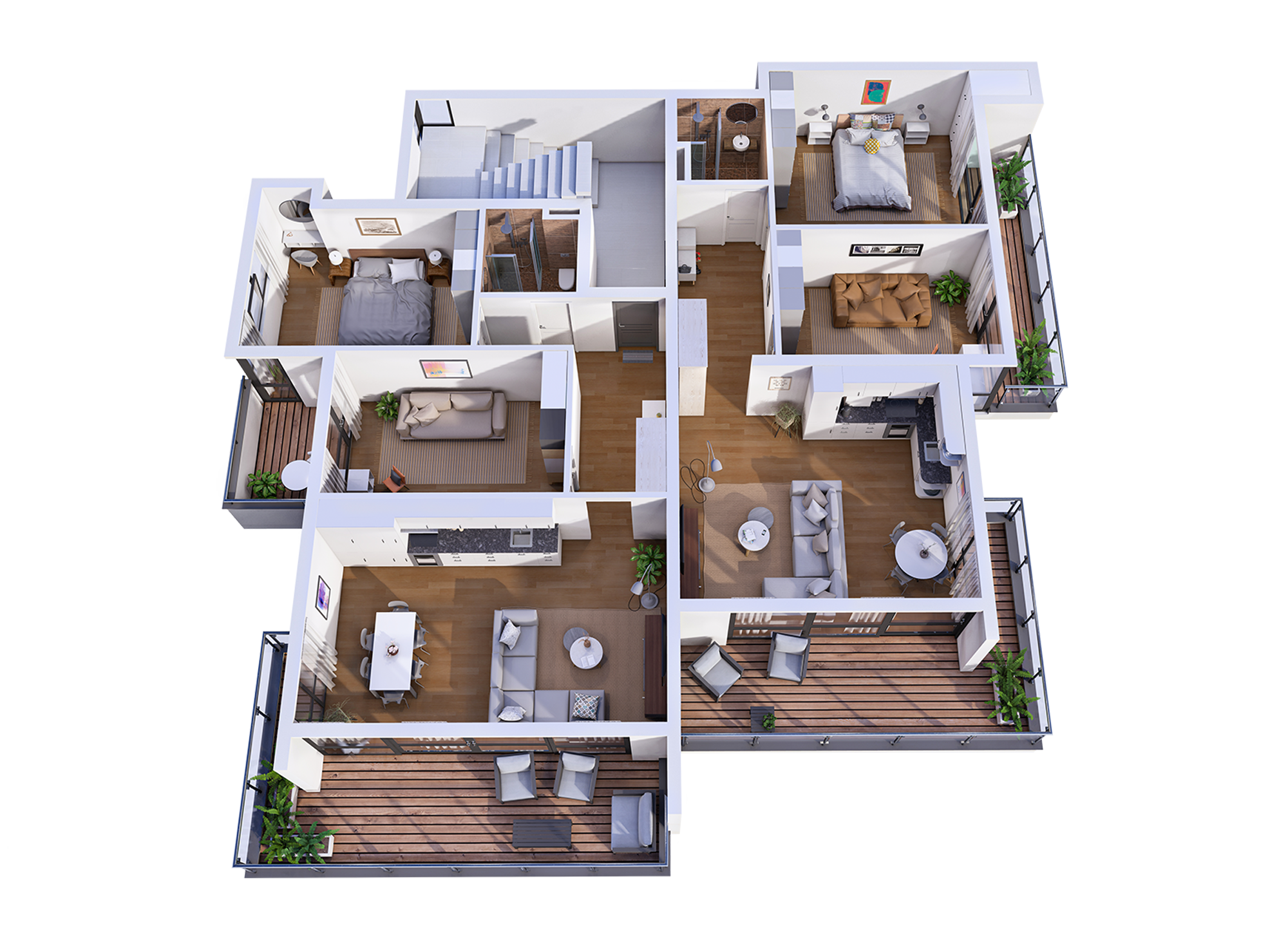 Burgas Bay – E – floor 2 – new